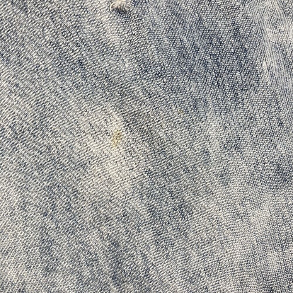 Distressed Light Blue Wide Leg Jeans - Picture 6 of 6